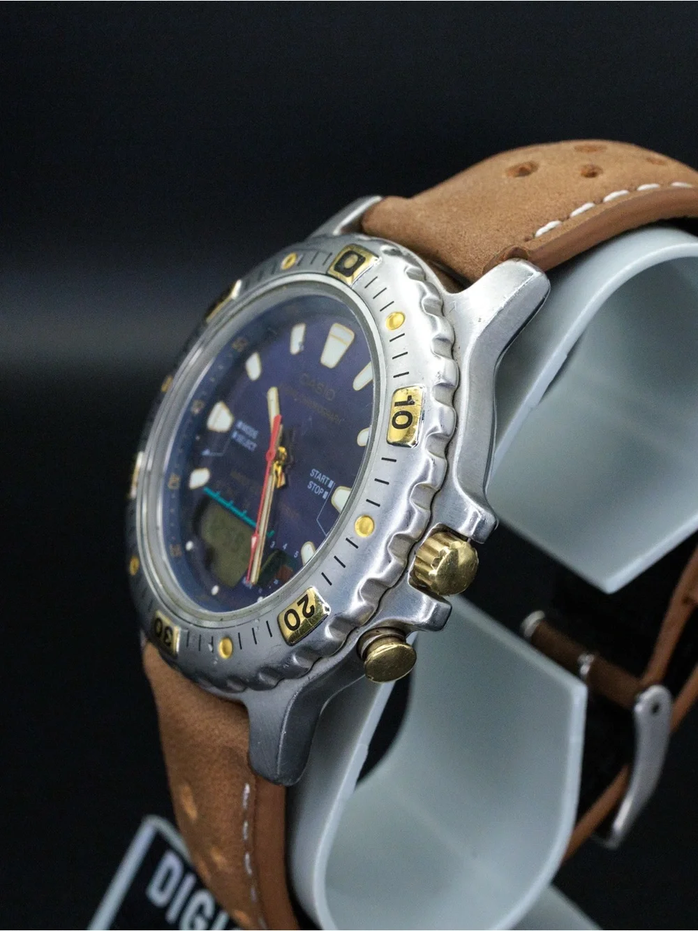 Casio Rare Marlin AD-724 Vintage Analog Digital JDM Import Watch